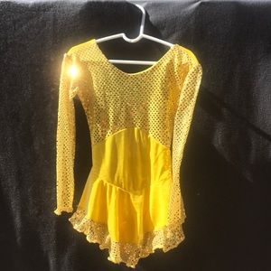 Custom ice skating competition dress